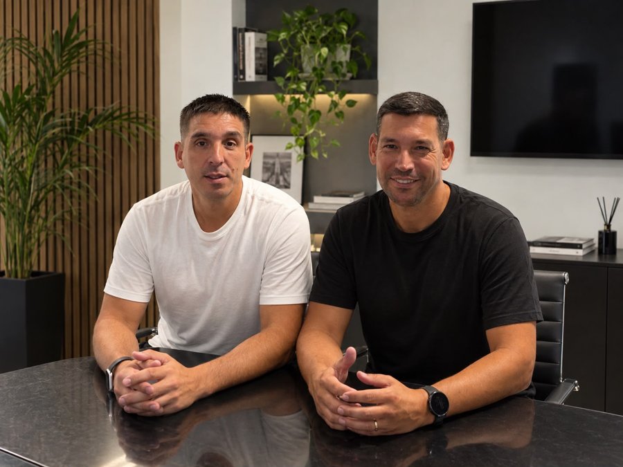Walter y Facu, fundadores de Grupo Ombú